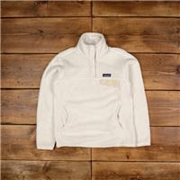 Vintage Patagonia Outdoor Jacket M Snap T Fleece White Womens - M Regular