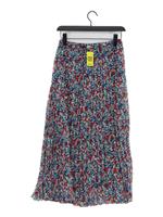 Hush Women's Maxi Skirt UK 6 Multi Floral 100% Polyester Long Maxi