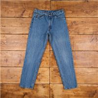 Vintage Levis 540 Jeans 31 x 31 90s Stonewash Straight Blue Brown Tab Denim - 31 Regular