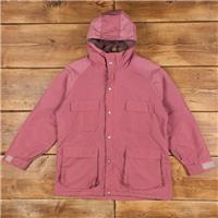 Vintage L.L.Bean Parka Coat S 80s Baxter State Blanket Lined USA Made Pink Zip - S Regular