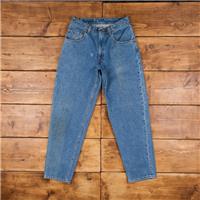 Vintage Levis 560 Jeans 30 x 31 USA Made 90s Stonewash Tapered Blue Red Tab - 30 Regular