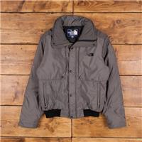 Vintage The North Face Puffer Jacket M Gorpcore 90s USA Made Full Zip Grey - M Regular