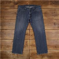 Vintage Levis 514 Jeans 38 x 32 Medium Wash Straight Blue Red Tab Denim - 38 Regular