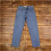 Vintage Levis 550 Jeans 29 x 32 Stonewash Straight Blue Womens Red Tab Denim - 29 Regular