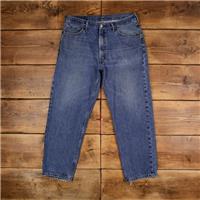 Vintage Levis 550 Jeans 36 x 30 Stonewash Straight Blue Red Tab Denim - 36 Regular