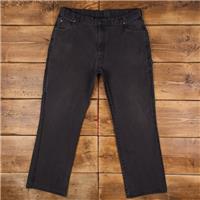 Vintage Dickies Carpenter Pants Trousers 40x32 Straight Grey Black Cotton Blend - 40 Regular