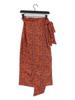 Never Fully Dressed Women's Maxi Skirt S Blue 100% Polyester Maxi