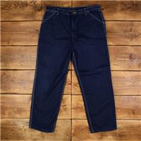 Vintage Roebucks Carpenter Pants Trousers 38x30 Denim Jeans Mens Straight Blue - 38 Regular