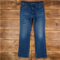 Vintage Levis 513 Jeans 36 x 36 USA Made Stonewash Straight Blue Red Tab Denim - 36 Regular