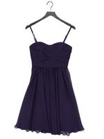 Coast Skater Midi Dress UK10 in Purple