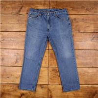 Vintage Levis 516 Jeans 38 x 30 Medium Wash Straight Blue Red Tab Denim - 38 Regular