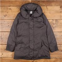 Nike Puffer Jacket M Gorpcore Full Zip Insulated Grey Womens Outdoor Hiking - M Regular