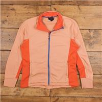 Vintage The North Face Outdoor Jacket XL Fleece Pink Womens Zip - XL Regular