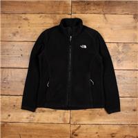 Vintage North Face Outdoor Jacket L Fleece Black Womens - L Regular