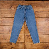 Vintage Levis 550 Jeans 28 x 30 Stonewash Tapered Blue Womens Red Tab Denim - 28 Regular