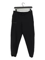 Pangaia Men's Sports Bottoms XS Black 100% Cotton Tapered Sweatpants