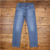 Vintage Levis 505 Jeans 36 x 33 Stonewash Straight Blue Red Tab Denim - 36 Regular