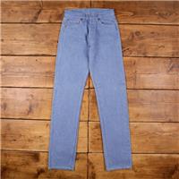 Vintage Levis 501 Jeans 26 x 34 90s Medium Wash Straight Blue Womens Red Tab - 26 Regular