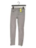 AllSaints Women's Jeans W 26 in Grey Cotton with Elastane, Other Skinny