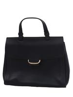 Kate Spade Women's Bag Blue Leather with Linen, Polyester Shoulder Bag