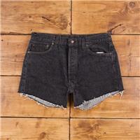 Vintage Levi's Denim Shorts 34 Levis 501 XX Raw Hem USA Made 90s Jorts Womens - 34 Regular