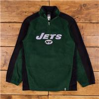 Vintage Reebok Fleece Jacket Womens XL NFL NY Jets Green - XL Regular