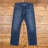 Vintage Levis 514 Jeans 33 x 32 Dark Wash Straight Blue Womens Red Tab Denim - 33 Regular