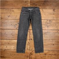 Vintage Levis 350 Jeans 28 x 30 Dark Wash Straight Grey Womens Red Tab Denim - 28 Regular