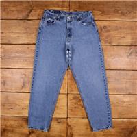 Vintage Levis 560 Jeans 34 x 32 USA Made 90s Light Wash Straight Blue Womens - 34 Regular