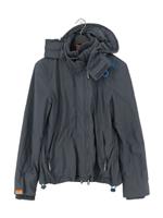 Superdry Women's Coat M Blue Nylon with Polyester Rain Coat