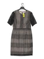 Phase Eight A-Line Midi Dress UK14 in Black