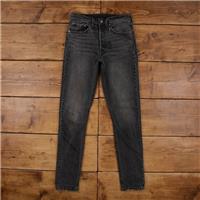 Vintage Levis 501 S Jeans 27 x 32 Big E Premium Dark Wash Straight Black Denim - 27 Regular