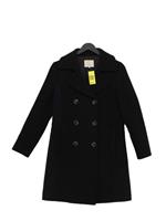Beauty & Youth Women's Coat S Black Other with Nylon Overcoat
