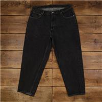 Vintage Tommy Hilfiger Jeans Pants Trousers 40x30 Mens Straight Black Cotton - 40 Regular