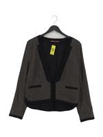 Comptoir Des Cotonniers Women's Jacket UK 12 Black 100% Other Bomber Jacket