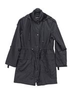 Mint Velvet Women's Coat UK 10 Grey Polyester with Nylon Trench Coat