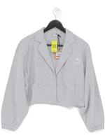 Puma Women's Jacket XS Grey Cotton with Polyester Bomber Jacket New with tags