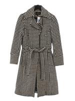 Ben Sherman Women's Jacket S Black Wool with Nylon, Polyester, Viscose Overcoat