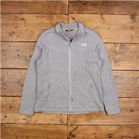 Vintage North Face Outdoor Jacket L Fleece Grey Womens - L Regular