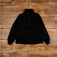 Vintage Columbia Outdoor Jacket M Fleece Black Womens - M Regular