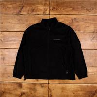 Vintage Columbia Outdoor Jacket 2XL Fleece Fleece Black - 2XL Regular