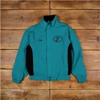 Vintage Nemesis Windbreaker Jacket M 90s Bomber USA Made Blue Womens - M Regular