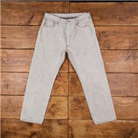 Vintage Levis 501 XX Jeans 35 x 30 Light Wash Straight Grey Red Tab Denim - 35 Regular