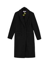 La Redoute Women's Coat UK 6 Grey Wool