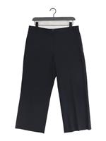 Jigsaw Women's Suit Trousers UK 14 Black Wool