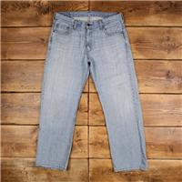 Vintage Levis 569 Jeans 34 x 31 Stonewash Straight Blue Red Tab Denim - 34 Regular