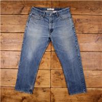 Vintage Levis 505 Jeans 38 x 30 Stonewash Straight Blue Red Tab Denim - 38 Regular