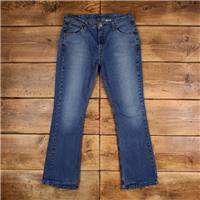 Vintage Levis Bootcut Jeans 34 x 32 Stonewash Straight Blue Womens Red Tab - 34 Regular