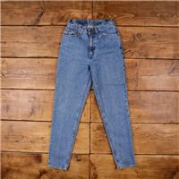 Vintage Levis 512 Jeans 26 x 30 USA Made 90s Stonewash Straight Blue Womens - 26 Regular