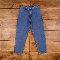 Vintage Levis 550 Jeans 29 x 30 Medium Wash Straight Blue Womens Red Tab Denim - 29 Regular